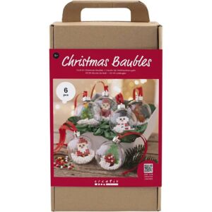 Kép 2/8 - vasalható gyöngy karácsonyi gömbdíszítő készlet