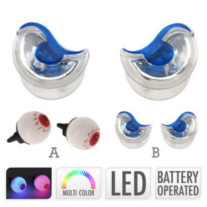 Kép 1/4 - Ledes szempár Halloween tökhöz