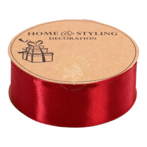 Kép 1/2 - Szaténszalag 25mm bordó