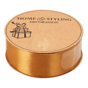 Kép 1/2 - Szaténszalag 25mm bronz