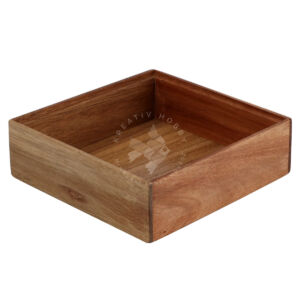 Kép 1/7 - Akácfa láda 15x15 cm