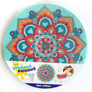 Kép 1/2 - Gyémántszemes kirakó MANDALA 30cm