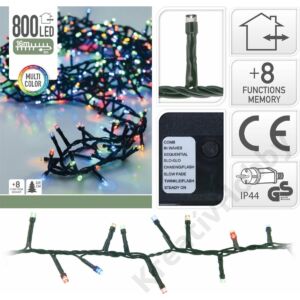 Kép 4/4 - fényfüzér 800 led színes, 16 méter