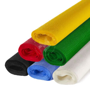 Kép 1/2 - Cartotecnica Rossi - Krepp-papír készlet 50x250cm/40g ALAPSZÍNEK