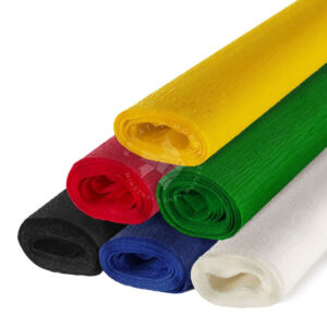 Kép 1/2 - Cartotecnica Rossi - Krepp-papír készlet 50x250cm/40g ALAPSZÍNEK