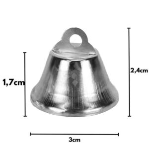 Kép 3/3 - Fém csengő 3 cm