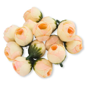 Kép 1/4 - Begónia művirágfej BARACKOS RÓZSASZÍN 2,5cm, 15db