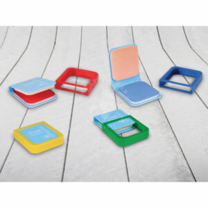 Kép 2/5 - Tytoo Hajkréta készlet - Szivárványos hullám, 4db