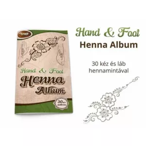 Kép 1/3 - Henna mintaalbum, kézre és lábra