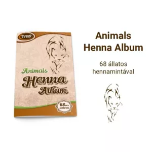 Kép 1/3 - Henna mintaalbum, állatok