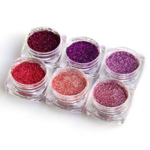 Kép 2/4 - Csillámpor szett 6x2,5ml - PINK LADY