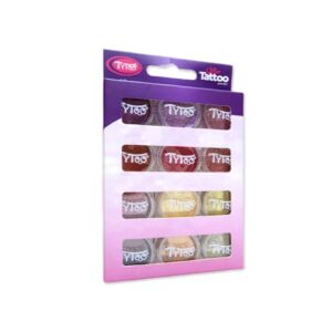 Kép 5/5 - Csillámpor szett 12x2,5ml - MELEG SZÍNEK