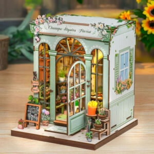 Kép 1/8 - Book Nook - Párizsi virágbolt