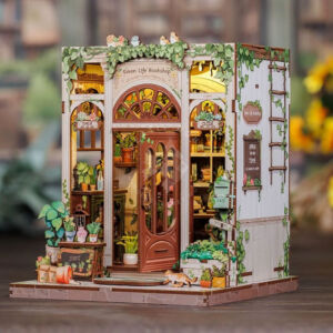 Kép 1/6 - Book Nook - Zöld kuckó könyvesbolt