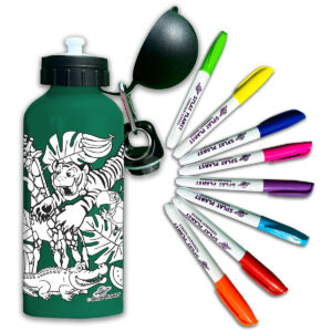 Kép 1/6 - Splat Planet kifesthető kulacs, Szafari