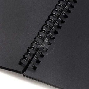 Kép 3/4 - drasca füzet fekete lapokkal