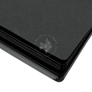 Kép 2/4 - drasca füzet fekete lapokkal