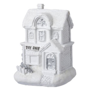 Kép 1/4 - Téli házikó led világítással, toy shop