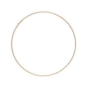 Kép 1/3 -  Fém karika LED-es, akasztós, 40x40x0,5 cm arany