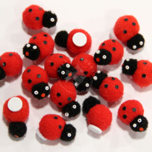 Kép 2/2 - mini pompon katica