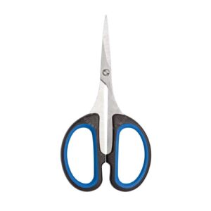 Kép 1/2 - Egyenes erősített olló, gumírozott ujjbetéttel 10cm