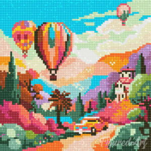 Kép 2/7 - Figured'Art Gyémántszemes festmény