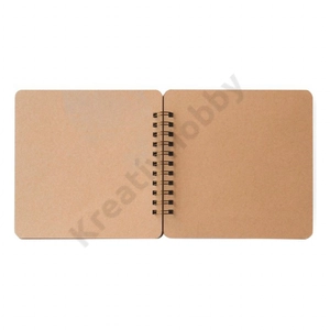 Kép 3/4 - Scrapbook Inspiration Kraft paper wirebound 300 g 24 sh A4 (29.7*21 cm)
