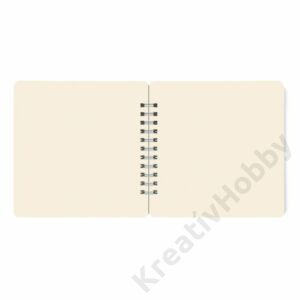 Kép 3/4 - Scrapbook Inspiration Cream paper wirebound 250 g 24 sh A5 (21*14.8 cm)