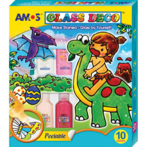 Kép 1/2 - AMOS üvegmatrica-festék mintafüzettel (9x22ml+40ml)