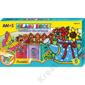 Kép 1/3 - AMOS üvegmatrica-festék mintakkal (6x22ml)