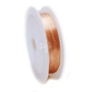 Kép 1/7 - Gyöngyfűző drót 0,3mm/13m RÉZ