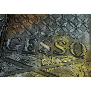 Kép 2/3 - Pentart Gesso fekete minta