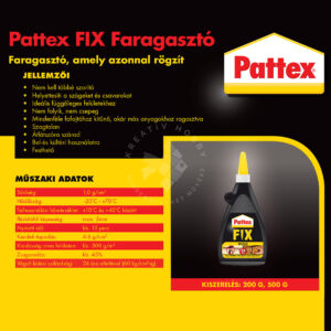 Kép 2/5 - Pattex Fix faragasztó 200g