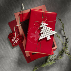 Kép 4/6 - Vasalható gyöngy - SÖTÉTPIROS 207-22