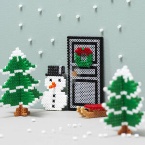 Kép 3/6 - Vasalható gyöngy - SÖTÉTPIROS 207-22