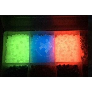 Kép 3/6 - Vasalható gyöngy - FOSZFORESZKÁLÓ PIROS 207-56