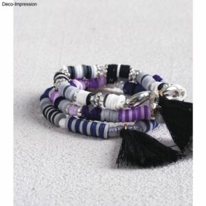 Kép 3/4 - Heishi gyöngy, ékszerkészítő készlet 