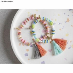 Kép 5/8 - Heishi gyöngy, ékszerkészítő készlet 