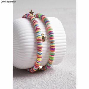 Kép 8/8 - Heishi gyöngy, ékszerkészítő készlet 