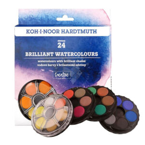 Kép 4/5 - koh-i-noor Brilliant vízfesték 24 szín