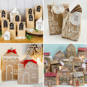 Kép 2/5 - papírtasak csomagolás ötletek