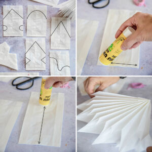 Kép 5/5 - papírzacskó csillagok hogyan készül