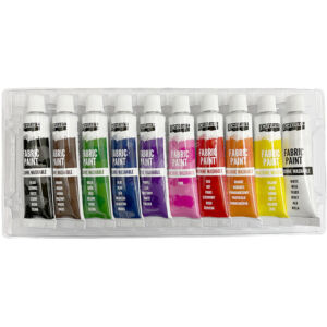 Kép 2/2 - Pentart textilfesték készlet 10x16ml