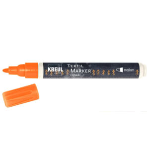Kép 1/4 - Textiltoll sötét alapra - NARANCSSÁRGA, 2-4mm 92762