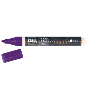 Kép 1/4 - Textiltoll sötét alapra - LILA, 2-4mm 92766