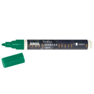 Kép 1/4 - Textiltoll sötét alapra - ZÖLD, 2-4mm 92767