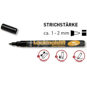 Kép 1/7 - C Kreul lakkfilc fehér