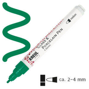 Kép 1/5 - égethető porcelánfestő filctoll zöld