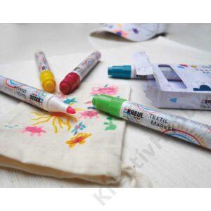 Kép 3/4 - Textil filctoll 12db/készlet JUNIOR