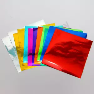 Kép 2/2 - origami metál papír színes 15cm